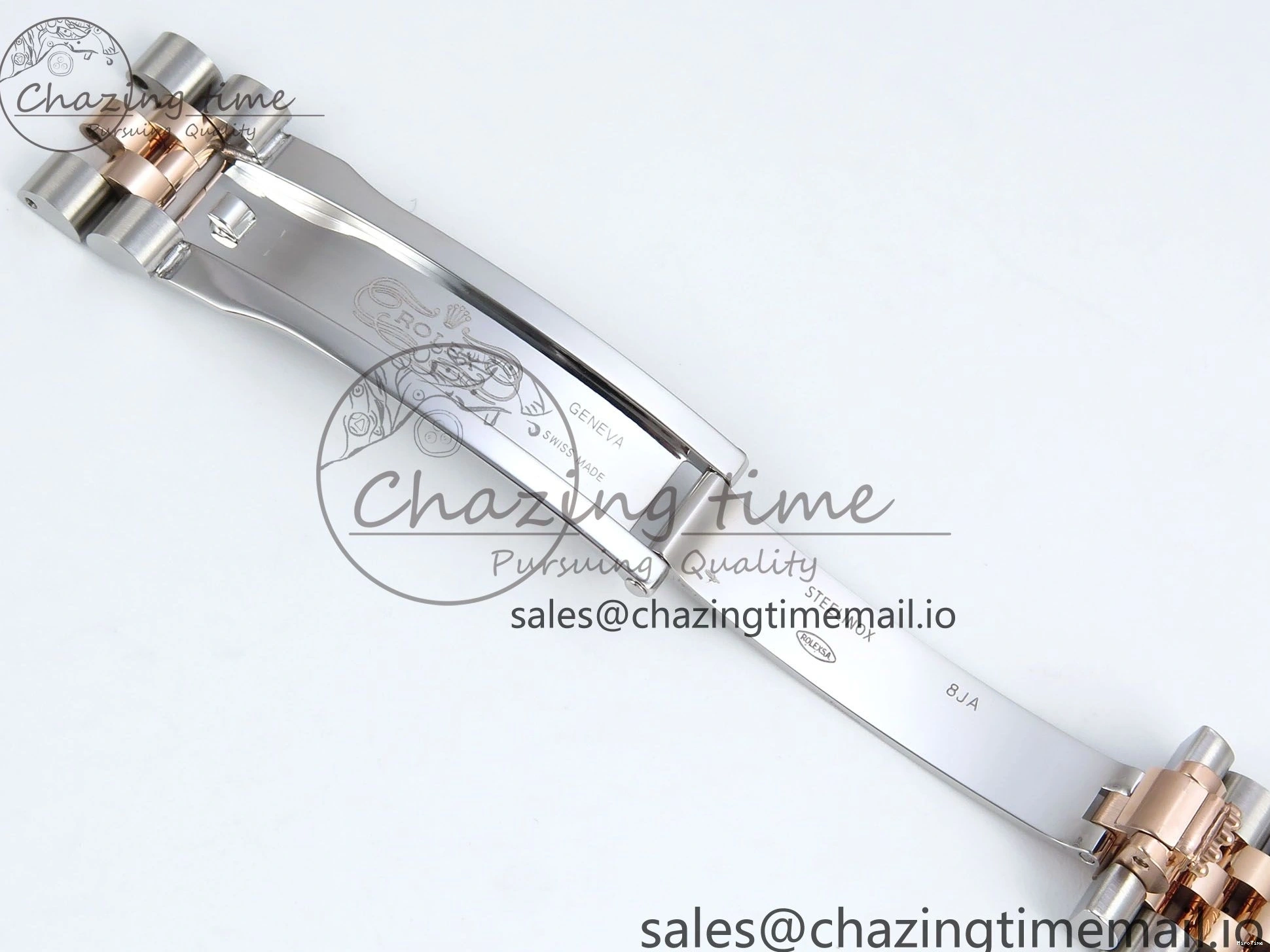 MiroTime 0103 QuickDry DateJust 31 278271 ARF 1:1 Best Edition 904L Steel White MOP Diamonds Dial on SS RG Jubilee Bracelet ETA 517